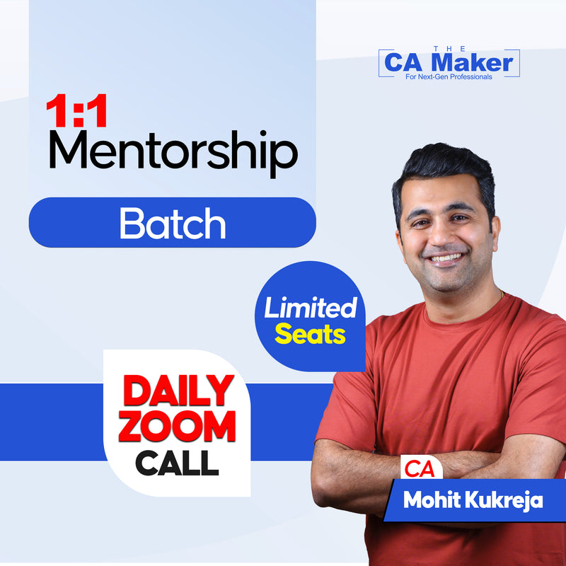 1:1 Mentorship batch